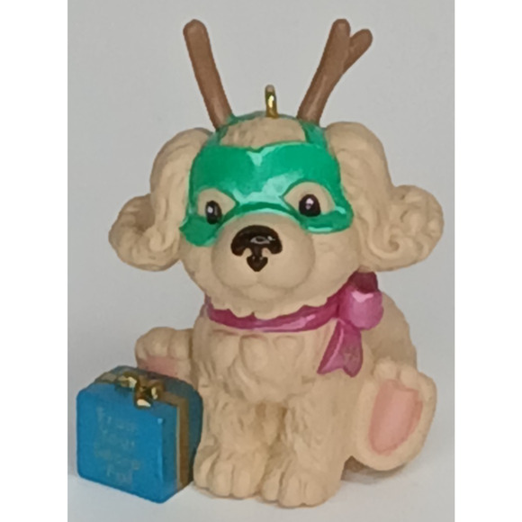 1994 Hallmark Ornament SECRET SANTA puppy - Picture 10 of 10